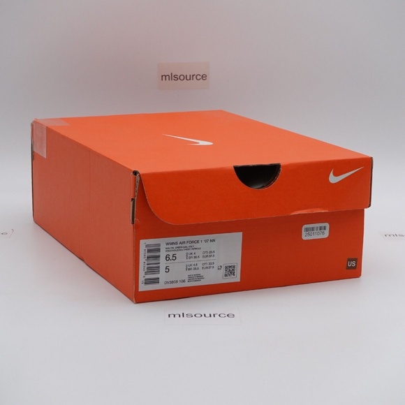 NEW Nike Air Force 1 '07 NN Sneakers DV3808-106 Sail/Oil Green/Sail - Picture 4 of 7